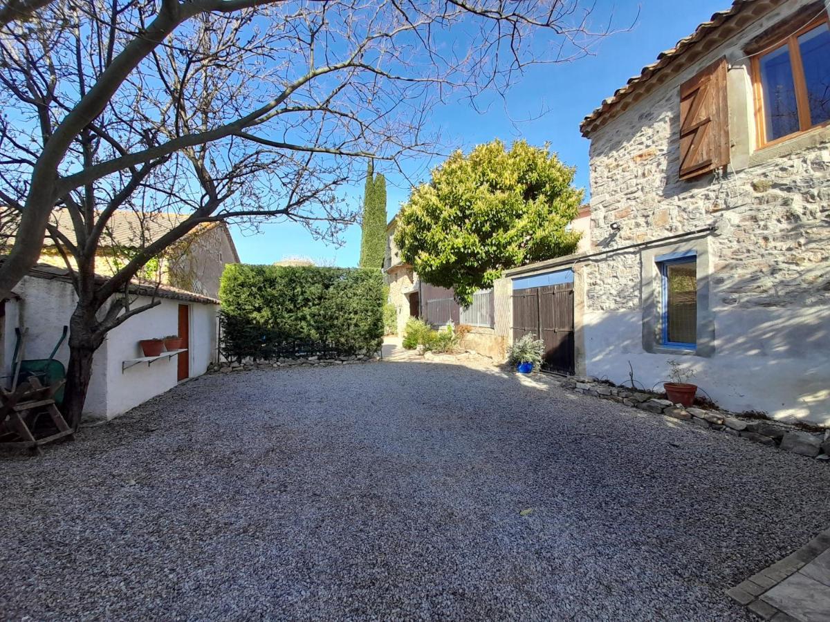 La Maisonnette Avec Spa Et Piscine Villa Sainte-Valiere Bagian luar foto