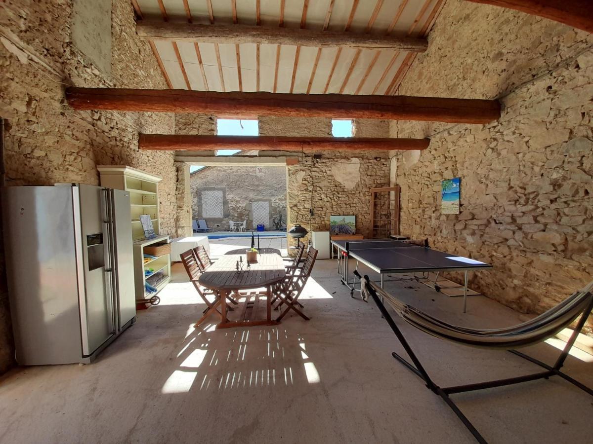 La Maisonnette Avec Spa Et Piscine Villa Sainte-Valiere Bagian luar foto