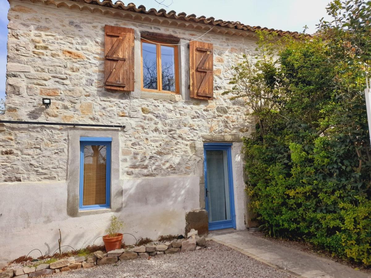 La Maisonnette Avec Spa Et Piscine Villa Sainte-Valiere Bagian luar foto