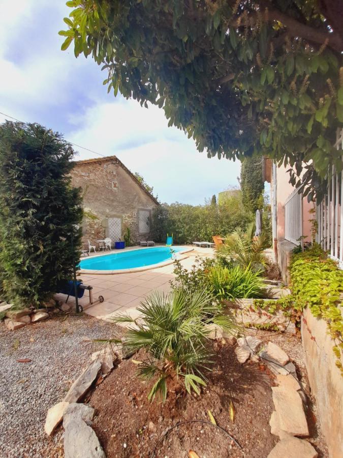 La Maisonnette Avec Spa Et Piscine Villa Sainte-Valiere Bagian luar foto